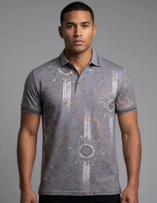 Playera cuello polo para hombre