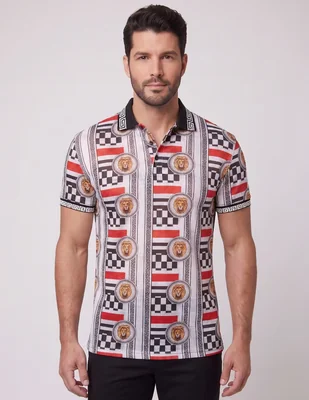 Playera cuello polo para hombre
