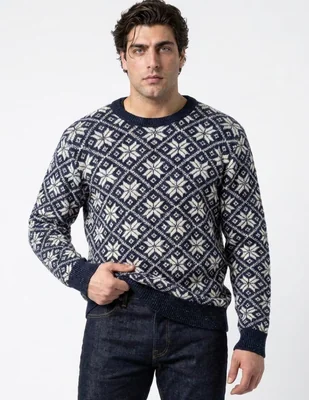 Suéter cuello redondo para hombre