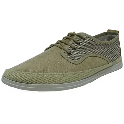 Alpargata Niagara Beige con Agujetas para Hombre