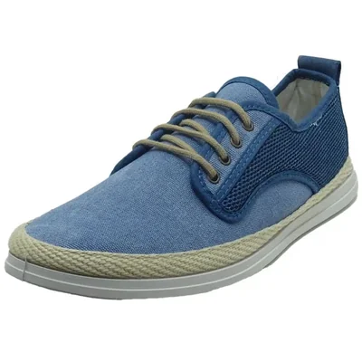 Alpargata Niagara Azul con Agujetas para Hombre
