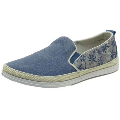 Alpargata Niagara Azul con Diseño para Hombre