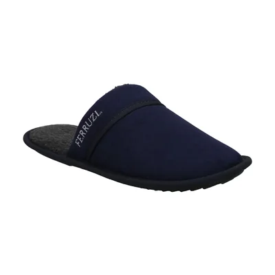 Pantufla Destalonada Ferruzi Azul para Hombre