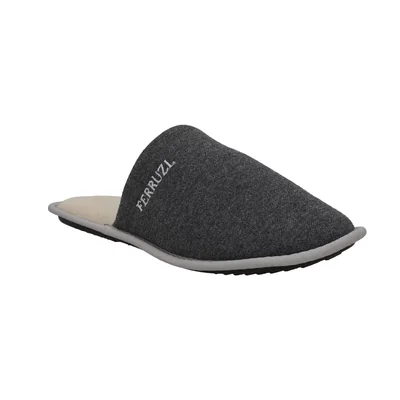 Pantufla Destalonada Ferruzi Gris para Hombre