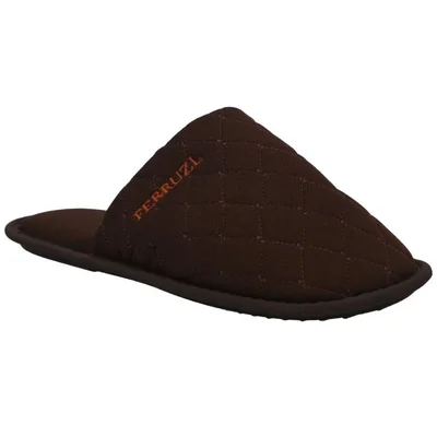 Pantufla Ferruzi Café para Hombre