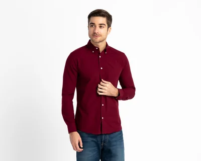 Camisa Wall Street Regular Lisa para Hombre