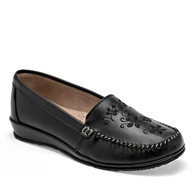 Gilardi zapato confort para mujer negro cod 140432-E