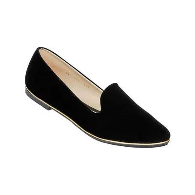 Flat Mujer Negro Ivi Love 09003004