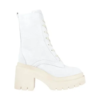 BOTINES STYLO MUJER 9716 SIMIPIEL BLANCO