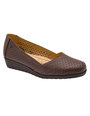 Zapato Mora Confort de piel para mujer