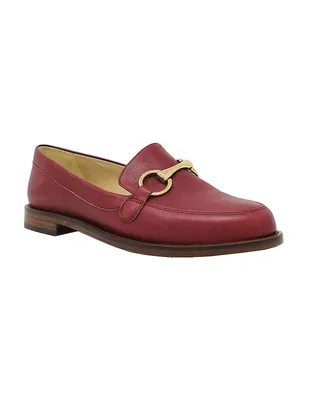 Mocasín Regina Romero de piel para mujer