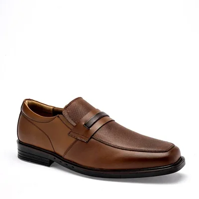 Marshall zapato vestir piel para hombre camel cod 141297-F