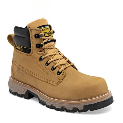 Caribu bota industrial para hombre amarillo cod 141155-F