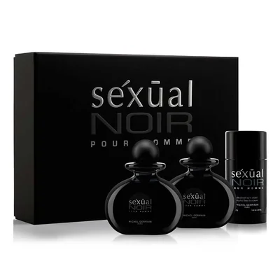 Set Michel Germain Sexual Noir Frag+After+Deo para Hombre