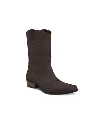 Bota Urban Cowboy de piel para hombre
