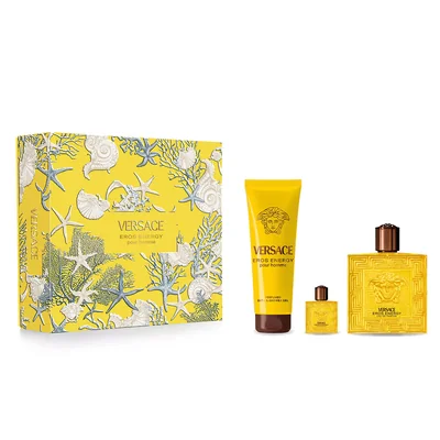 Versace Set Eros Energy 100ml + 5 ml + Shower Gel
