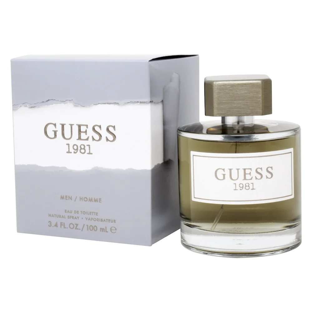 Guess 1981 Men 100ml Edt Spray.
