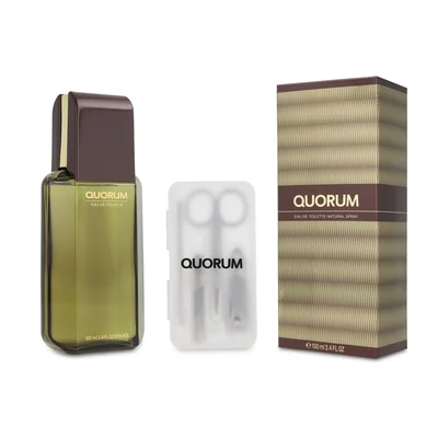 Quorum 100Ml Edt Spray / Kit Manicure