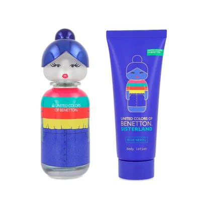 Set Benetton Sisterland Blue Neroli 2Pzs