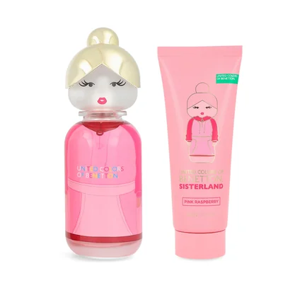 Set Benetton Sisterland Pink Raspberry 2Pzs