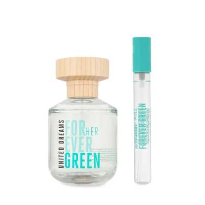 Set Benetton United Dreams Forever Green 2Pzs