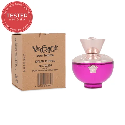 TESTER VERSACE DYLAN PURPLE 100ML EDP SPRAY