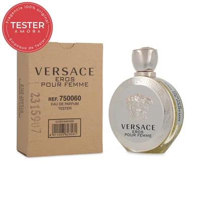 TESTER VERSACE EROS POUR FEMME 100ML EDP SPRAY