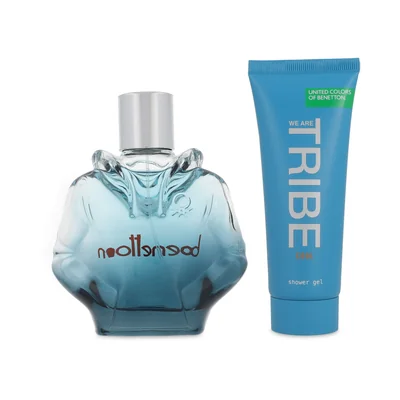 BENETTON WE ARE TRIBE COOL 90ML EDT SET
