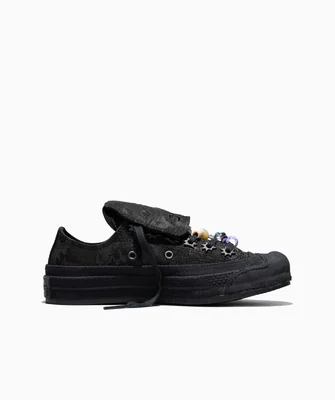 Tenis Choclo Negros Converse x Collina Strada Chuck 70 Unisex de Poliéster
