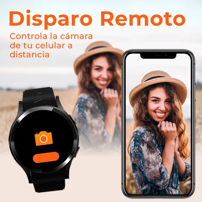 Smartwatch con pantalla AMOLED y correas intercambiables