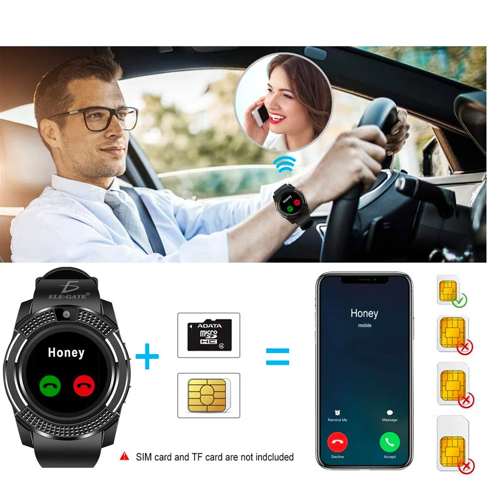 Smartwatch Reloj Inteligente Deportivo Marca Ele Gate