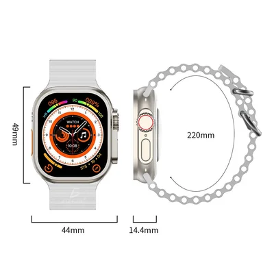 Reloj Deportivo Inteligente con Dos Correas Resistente, Notificaciones y Fitness