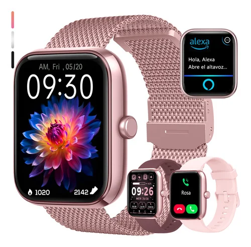 Reloj Smartwatch Mujer Reloje Inteligentes Smart Watch Alexa