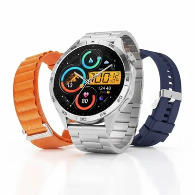 Reloj Inteligente G-tide Power Plata Acero Inoxidable Hombre