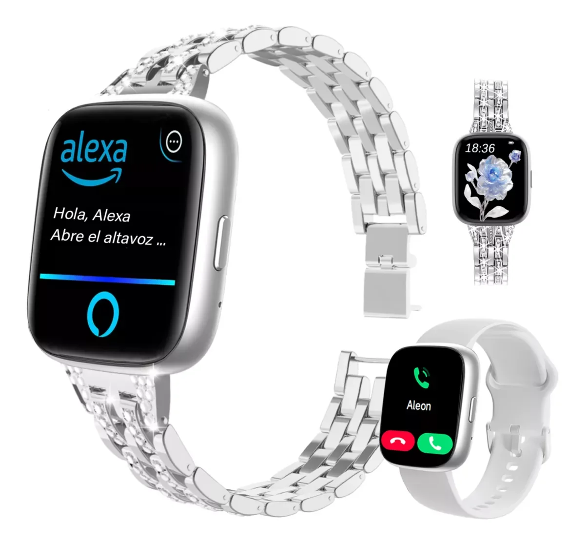 Smartwatch Reloj Inteligente Mujer Bluetooth Llamadas Alexa