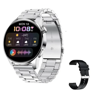 Smartwatch Gadgets&Fun Sphere AMOLED con Correa de Acero Inoxidable