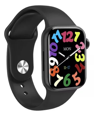 Reloj Inteligente Smartwatch X9+ Pro 2 Fralugio: Mide Glucosa, ECG y Notificaciones NEGRO