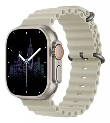 Smartwatch Reloj Inteligente GS Ultra 2 4gb Rom Mp3 BEIGE