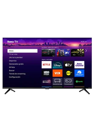 Pantalla Smart TV Aiwa QLED de 40 pulgadas Full HD AW40RKQ con Roku TV