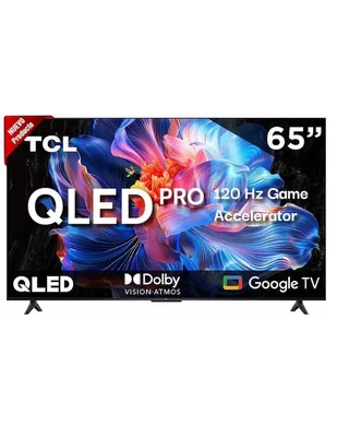 Pantalla smart tv TCL Qled de 65 pulgadas 4k/uhd 65Q5K con Google tv