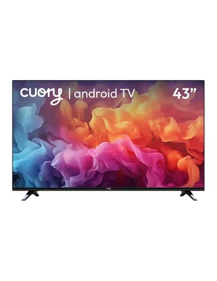Pantalla Smart tv Cuory Qled de 43 pulgadas 4K/UHD CUO-43QLED con Android TV