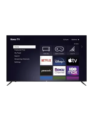 Pantalla Jvc LED de 55 pulgadas HD SI55URF con Roku TV