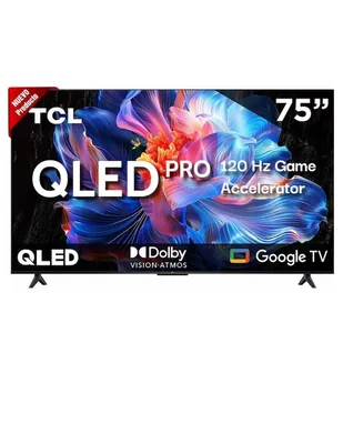 Pantalla smart tv TCL Qled de 75 pulgadas 4k/uhd 75Q5K con Google tv