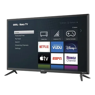 Smart TV ONN 32" HD LED Roku TV con WiFi y HDMI
