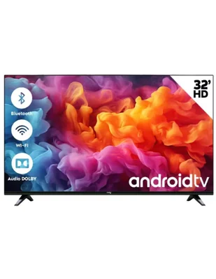 Pantalla Smart TV Cuory LED de 32 pulgadas HD CUO-HDTV32 con Android TV