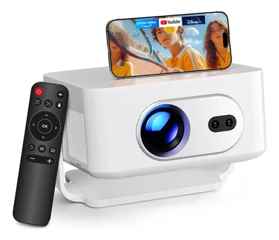 Proyector Magcubic Hy300max 8k Hd Wifi6 Led 400ansi Blanco
