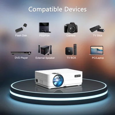 Proyector VANKYO Wifi Leisure 470 Full HD con altavoz incorporado