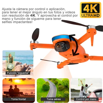 Drone Vak 955 Doble Camara GPS 4k Video Control 500m.