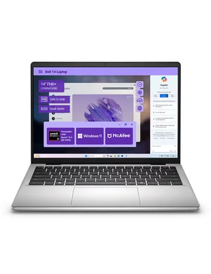 Laptop thin & light Dell 14 DC14255 14 pulgadas Full HD+ AMD Ryzen 5 AMD Radeon 16 GB RAM 512 GB SSD