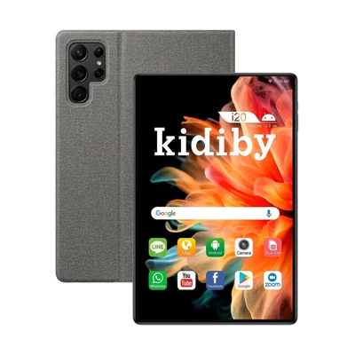 Tablet Kidiby i20 Pro con conexión 5G, 10.1" 256GB/12GB RAM Android - Pantalla IPS HD + Funda Incluida